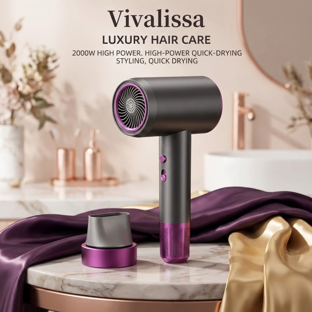 Vivalissa GentleDry™ Hair Dryer