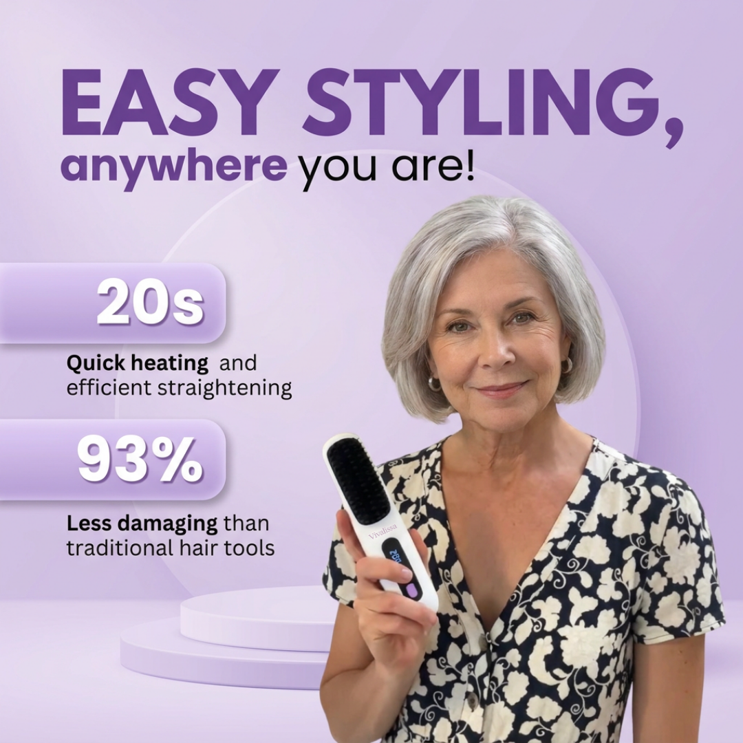 ShortHair Ease™ Styling Brush